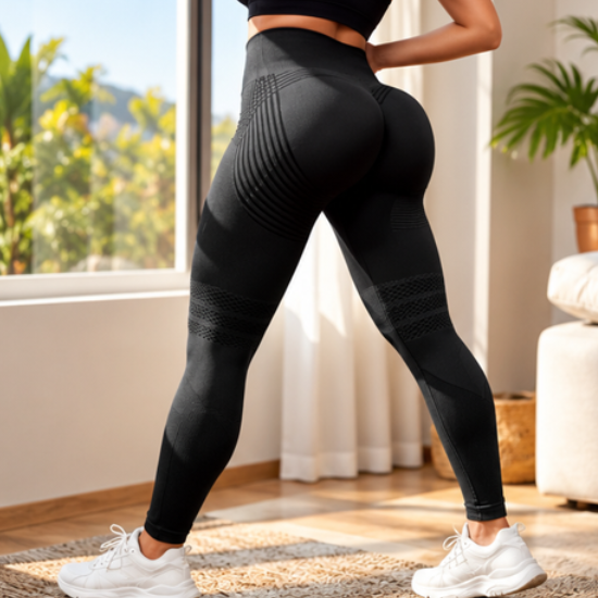 High Waist Butt Lift Leggings - Image 7