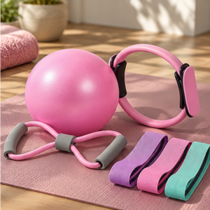 Pilates Ball Ring Fitness Set